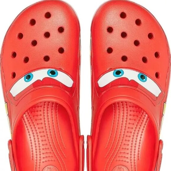 Lighting McQueen Light Up Crocs - Picture 2 of 3